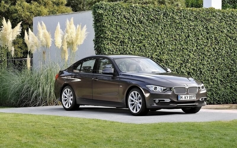 Gray BMW 3 Series sedan