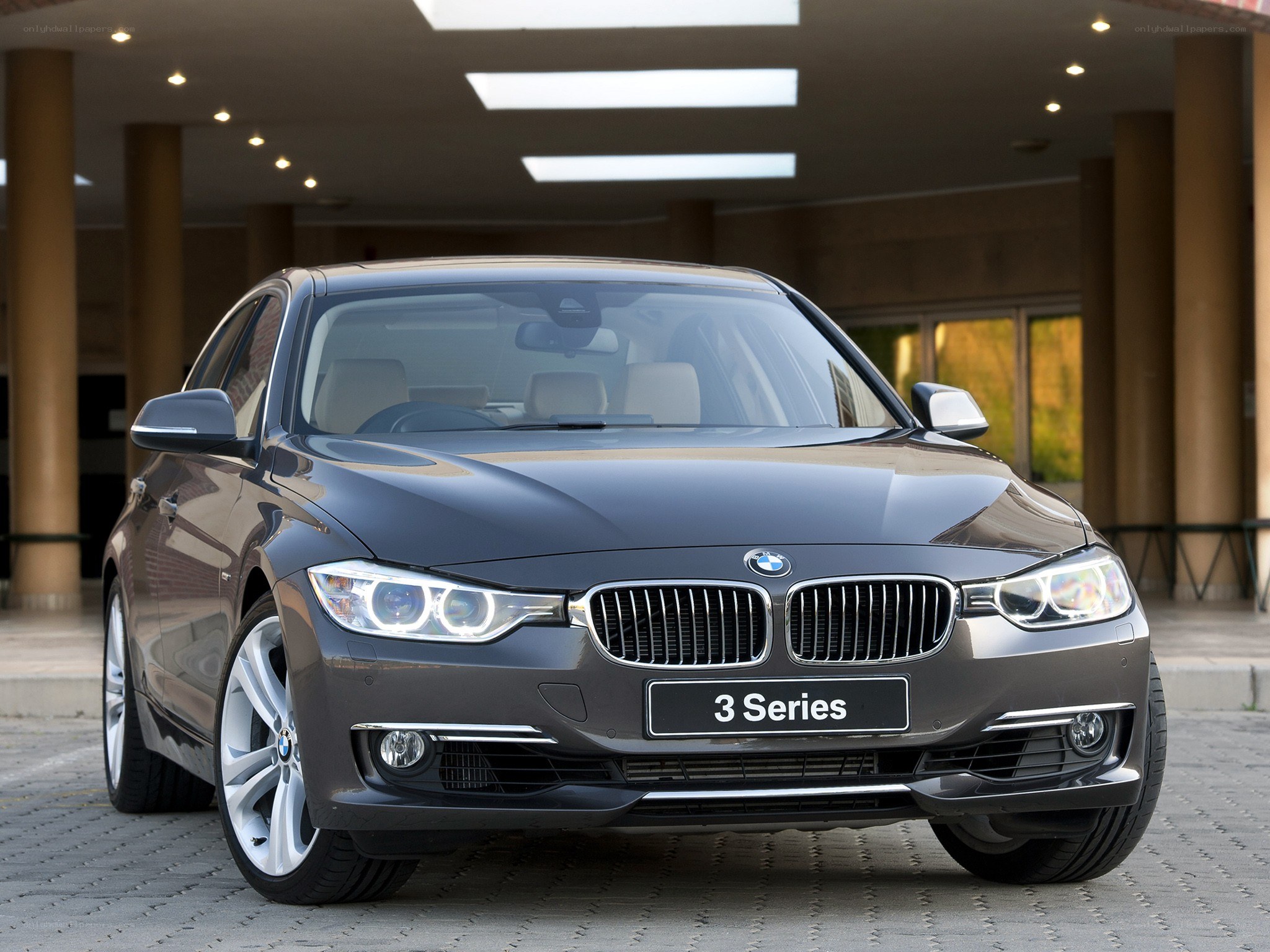Gray BMW 3 Series sedan