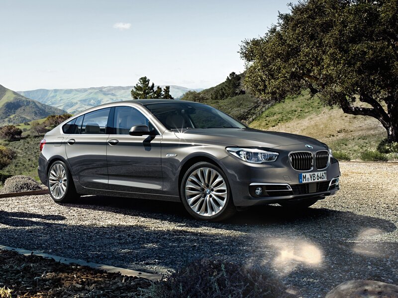 Gray BMW 5-Series Gran Turismo