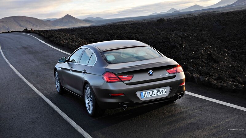 Gray BMW 6-Series — Dramatic