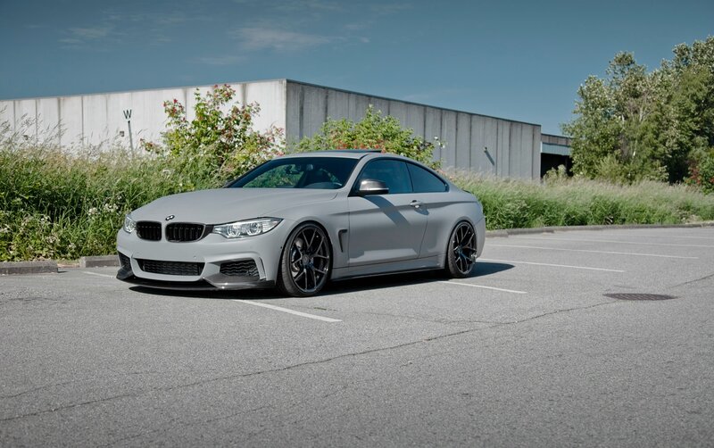 Gray BMW Coupe — Calm