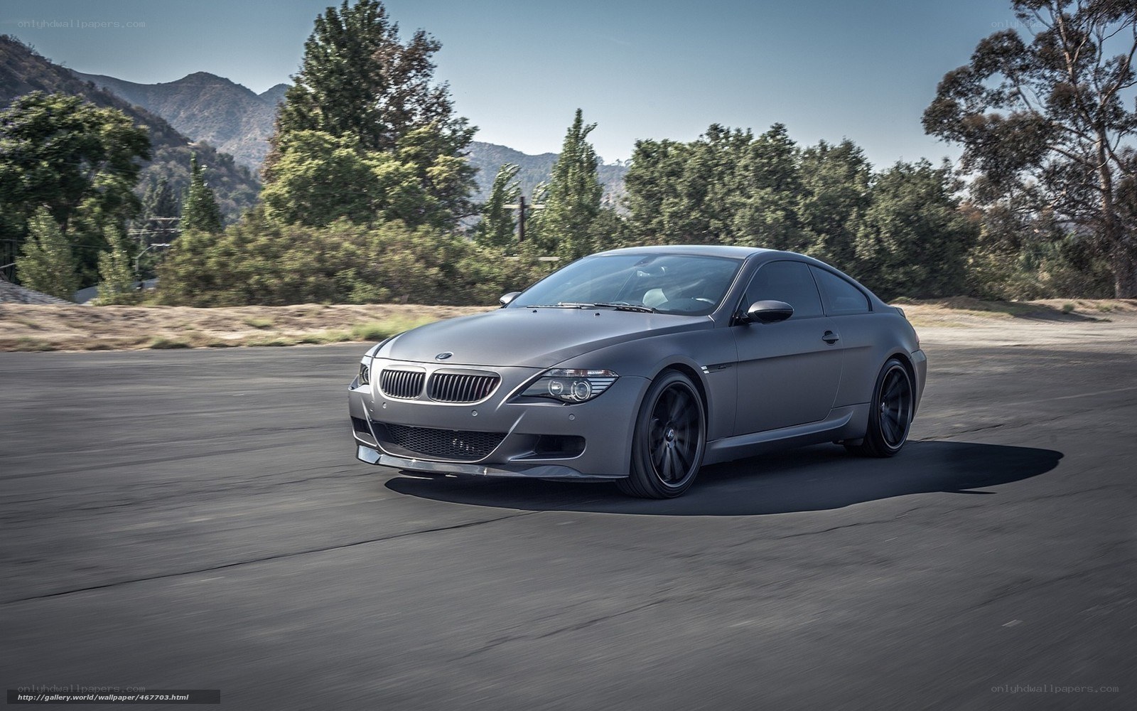 gray bmw coupe on road
