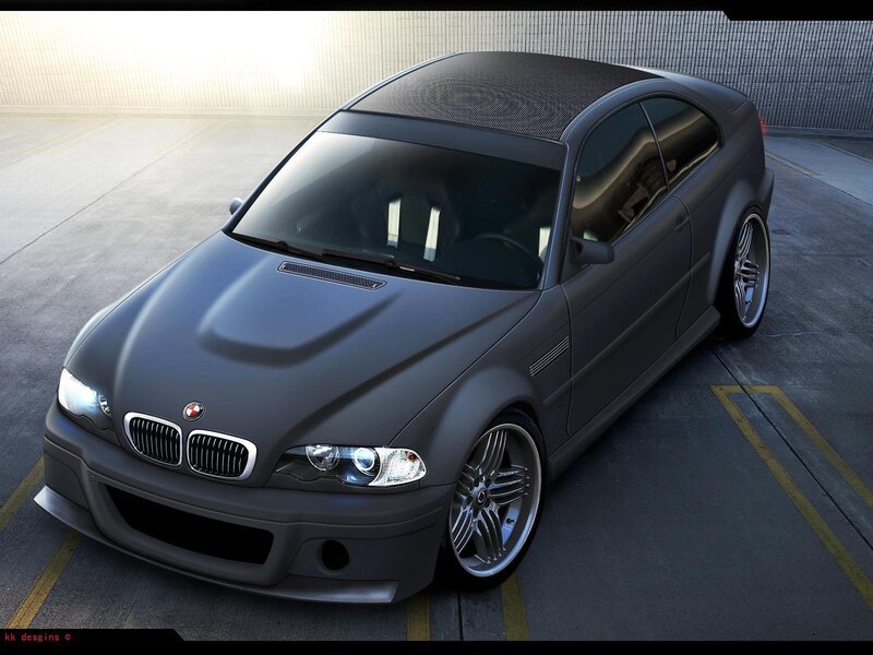 Gray BMW Coupe