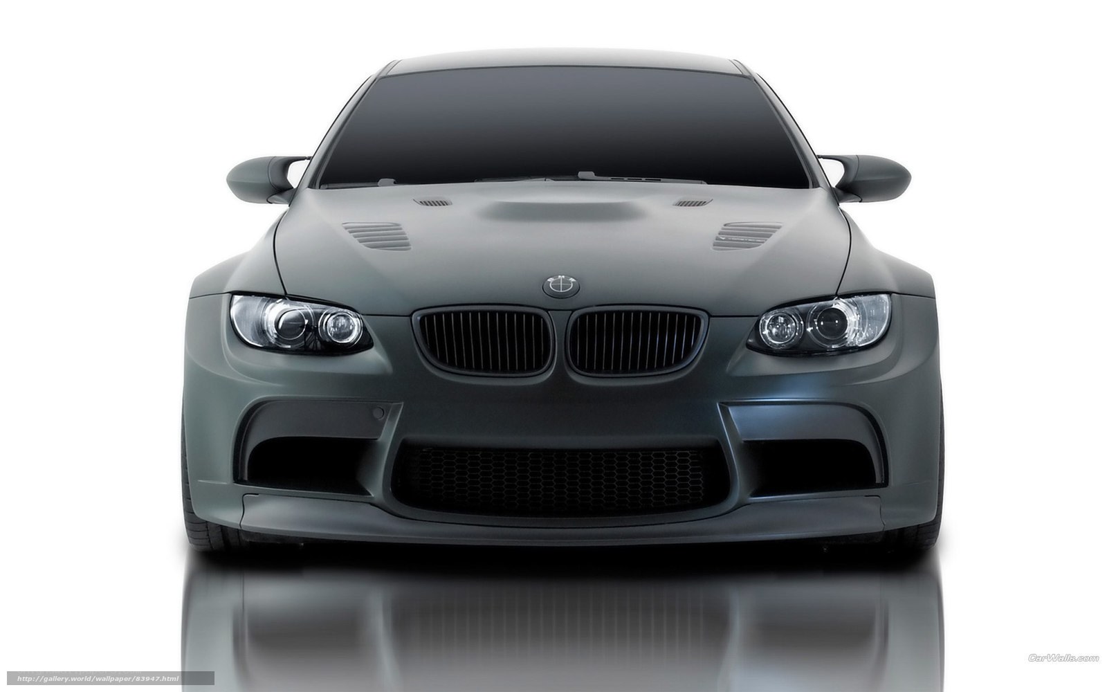 gray bmw m3 front view