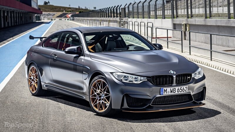 Gray BMW M4 Coupe — Dynamic