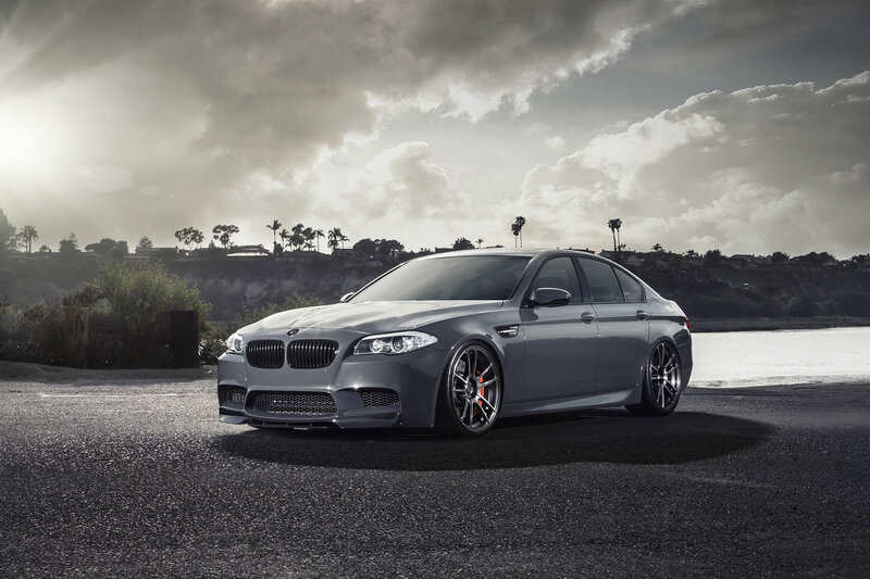 Gray Bmw M5 Sedan