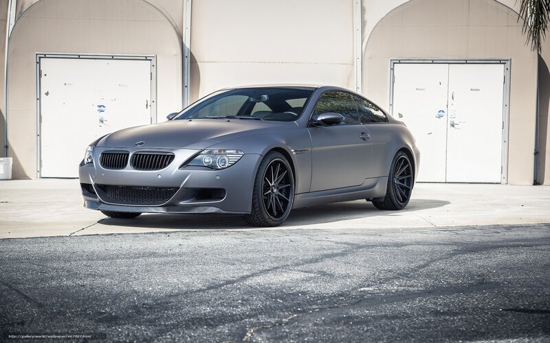 gray bmw m6 coupe