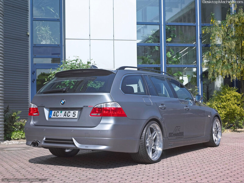 gray bmw station wagon