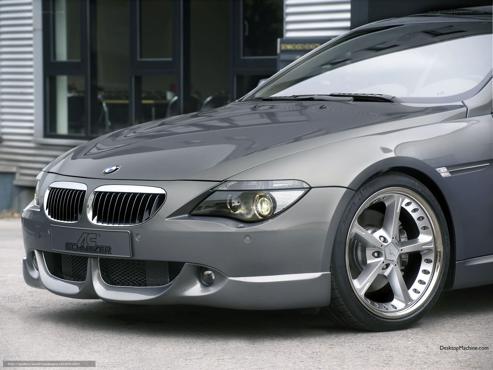 gray bmw with schnitzer badge