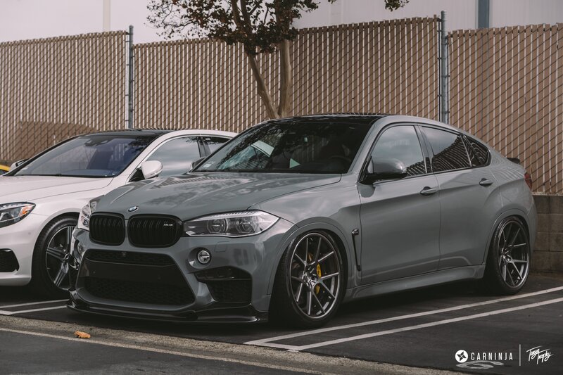 Gray Bmw X6m — Calm