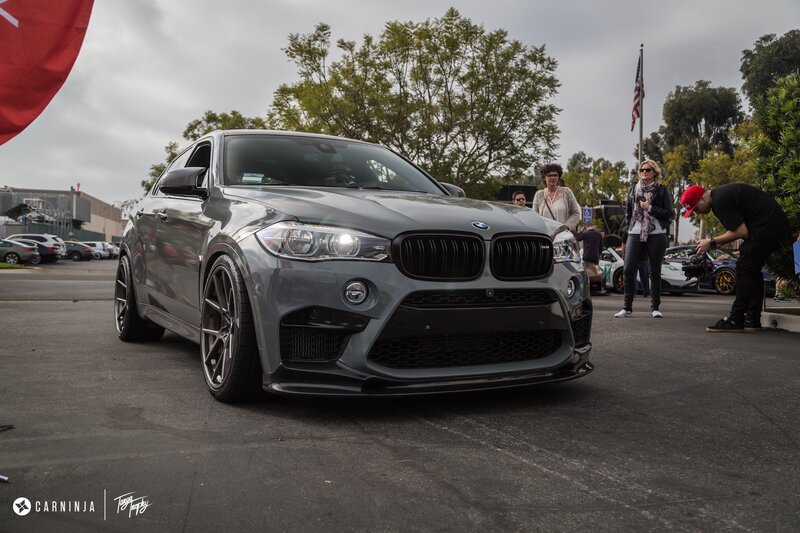 Gray Bmw X6m
