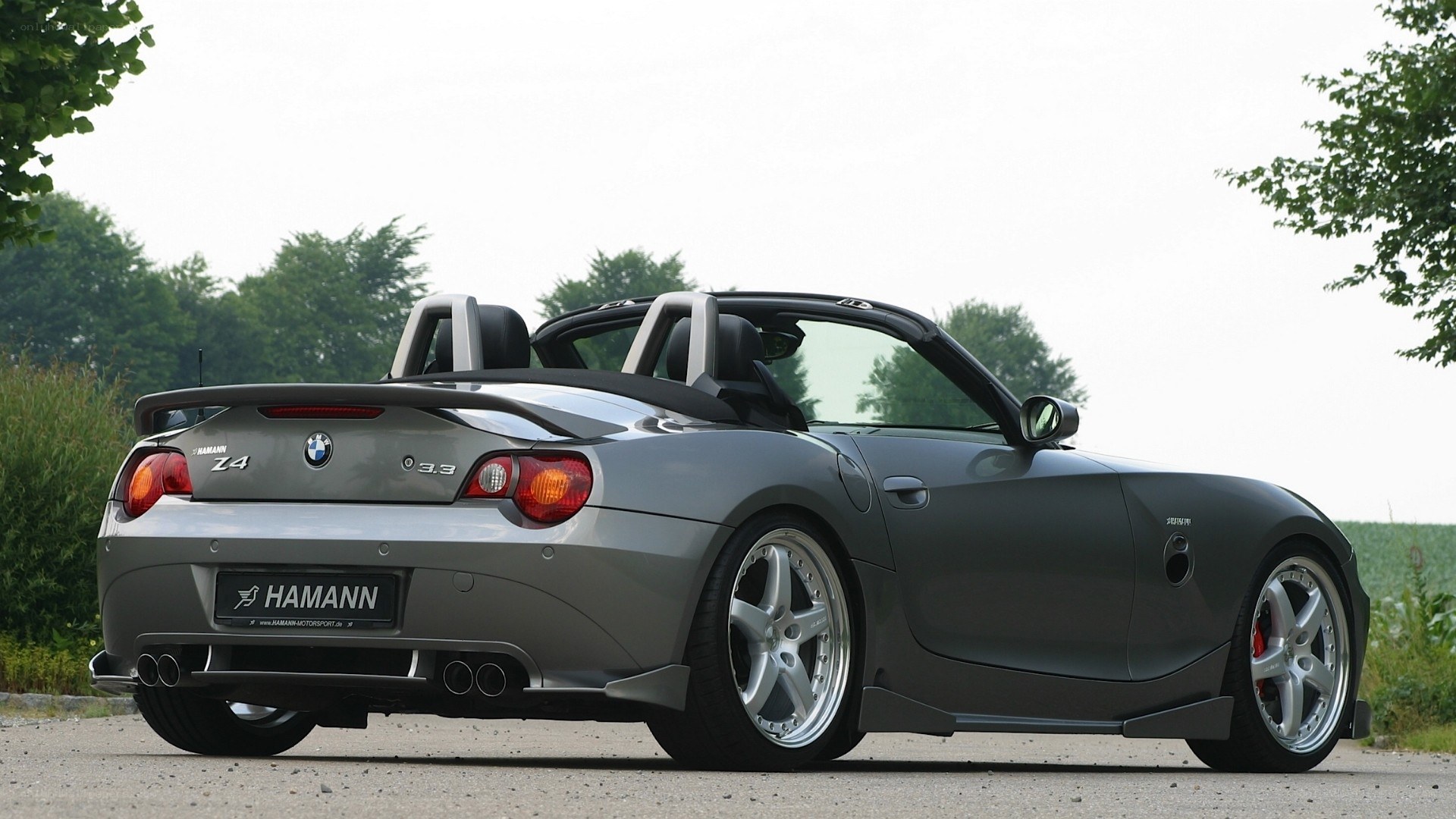 gray bmw z4 convertible