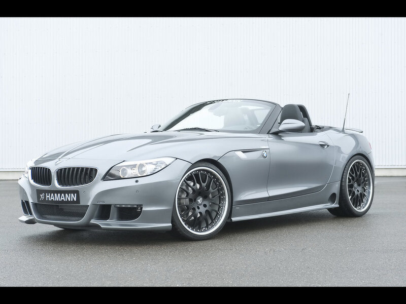Gray BMW Z4 Convertible