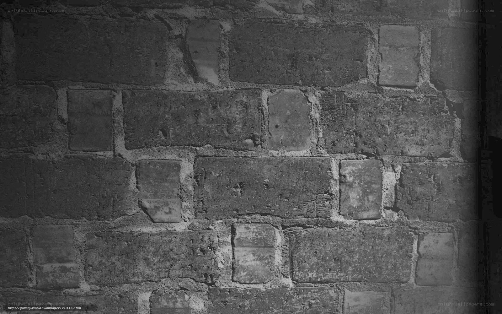gray brick wall texture
