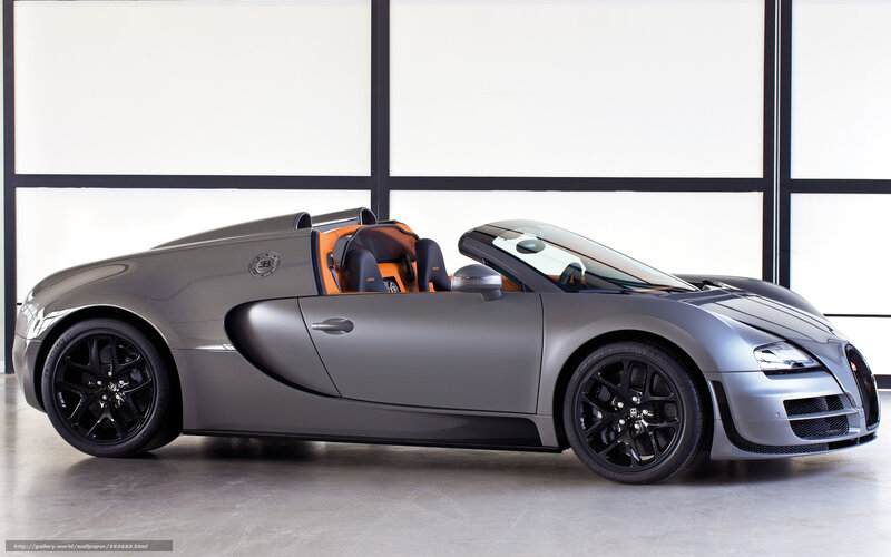 Gray Bugatti Veyron — Modern