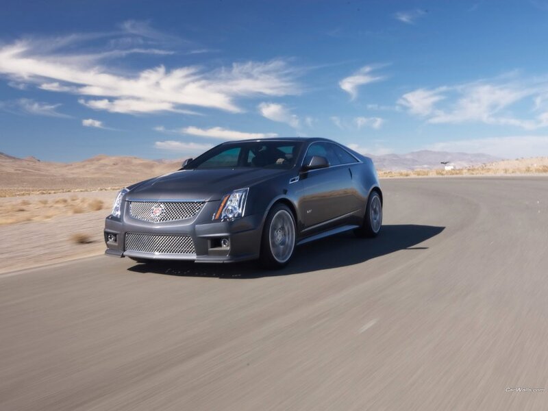 Gray Cadillac Coupe — Dynamic