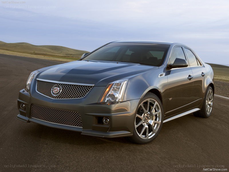 gray cadillac cts-v sedan
