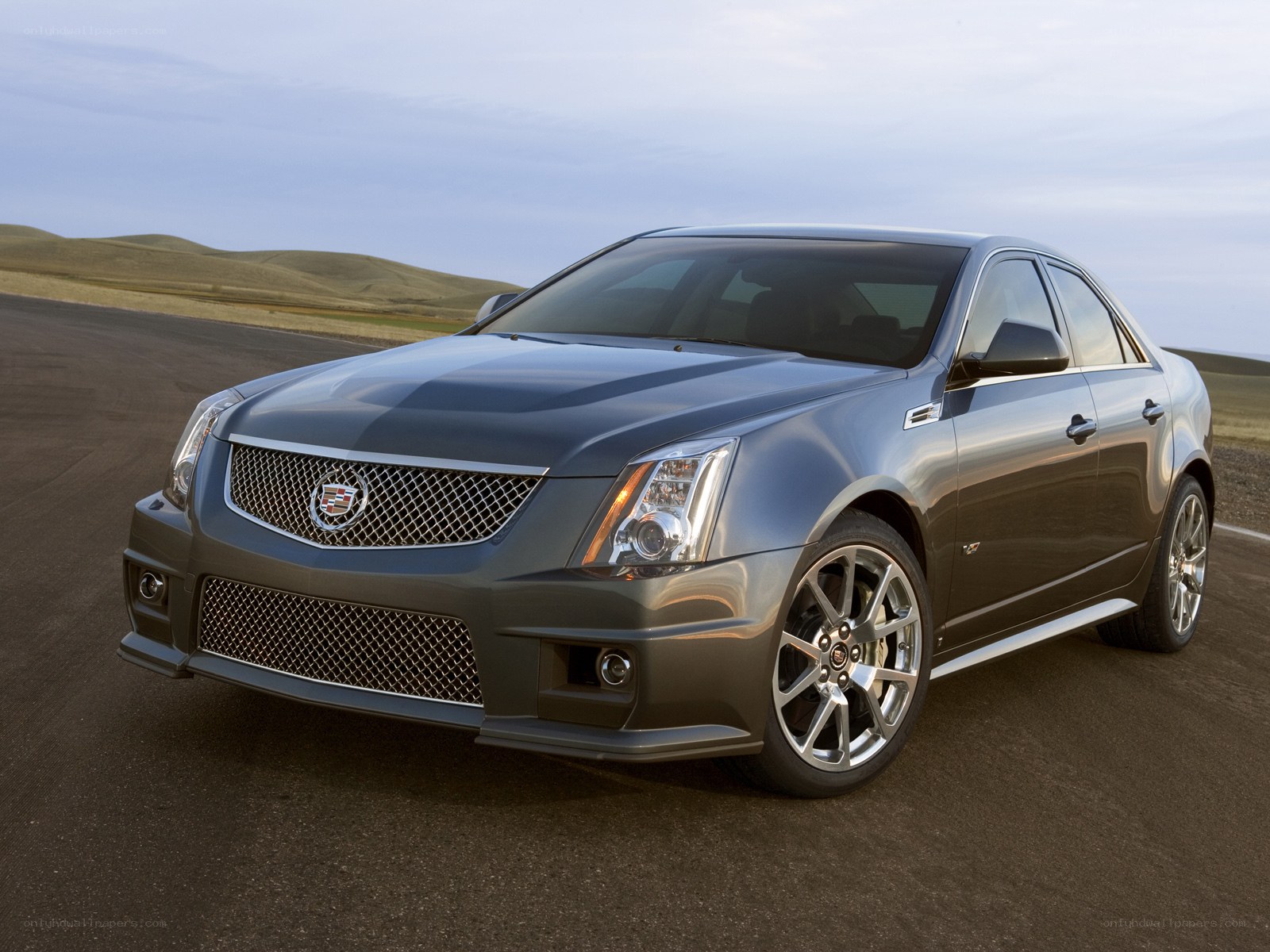 gray cadillac cts-v sedan