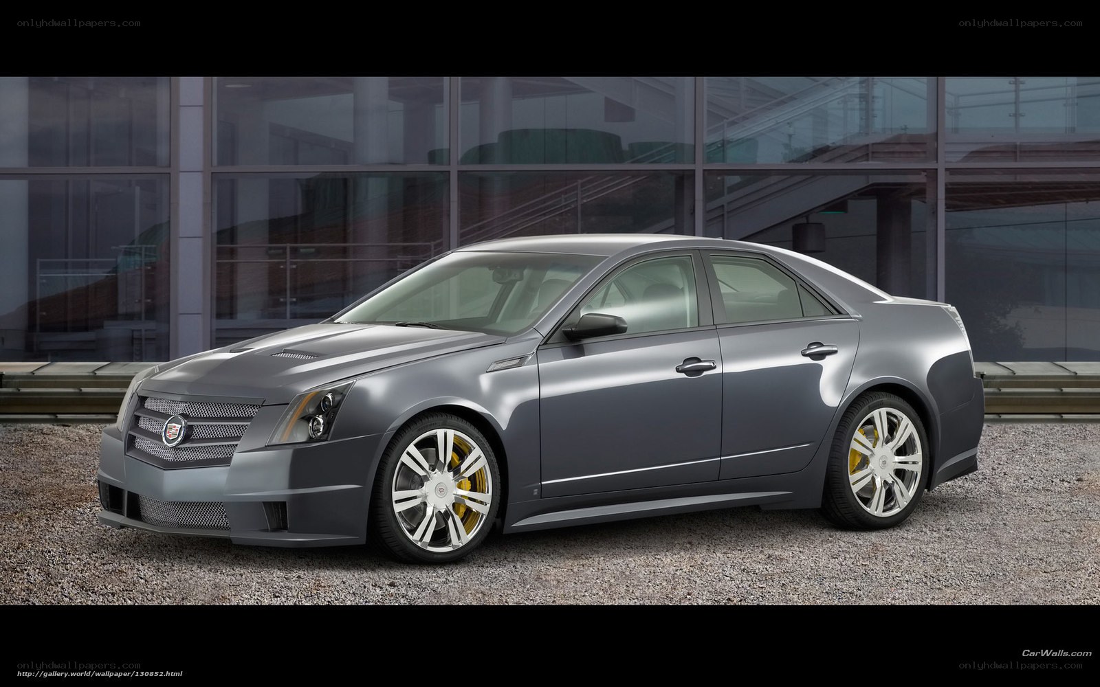 Gray Cadillac CTS-V Sedan