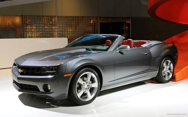 gray camaro convertible