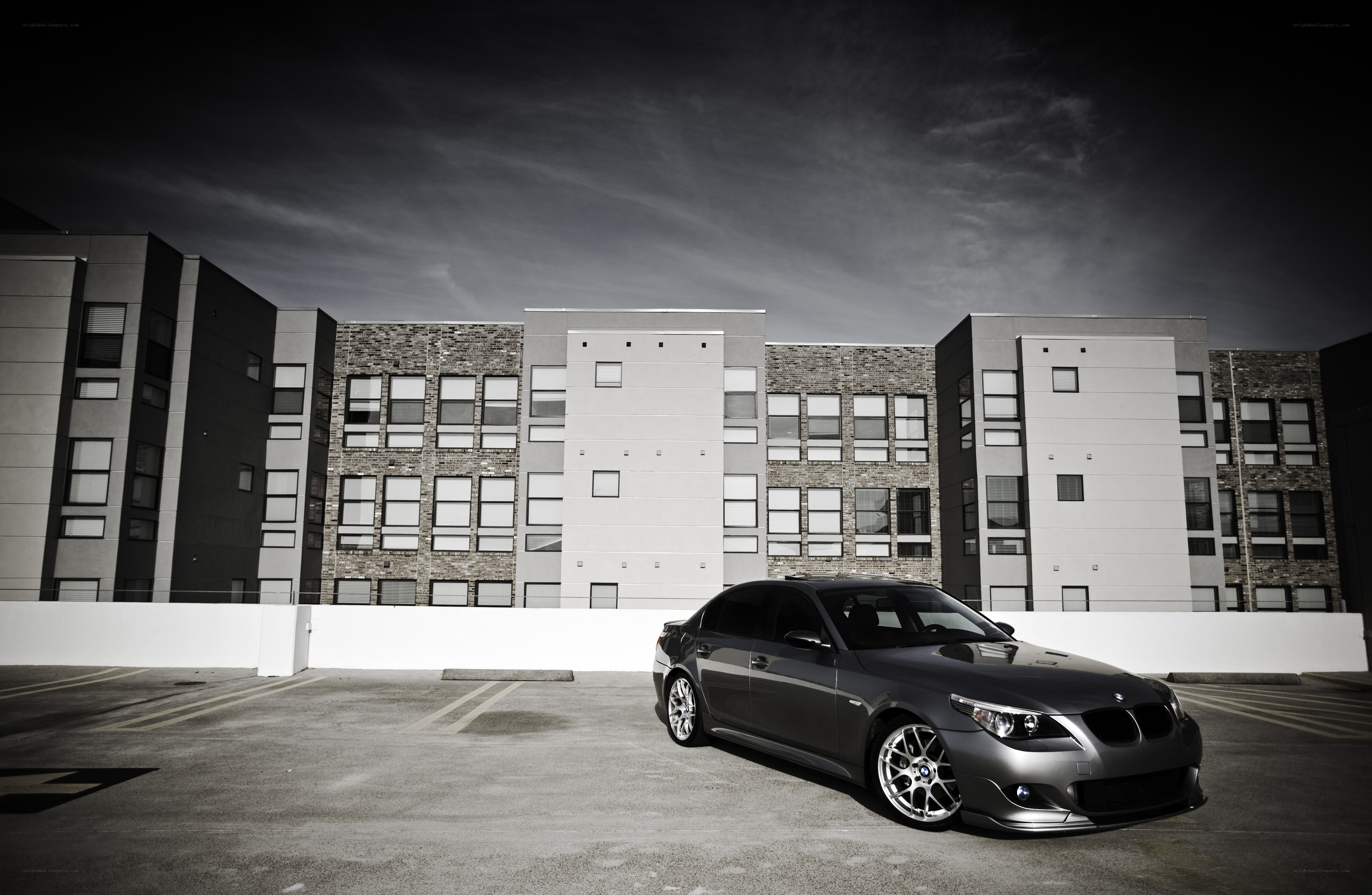 gray car in parking lot