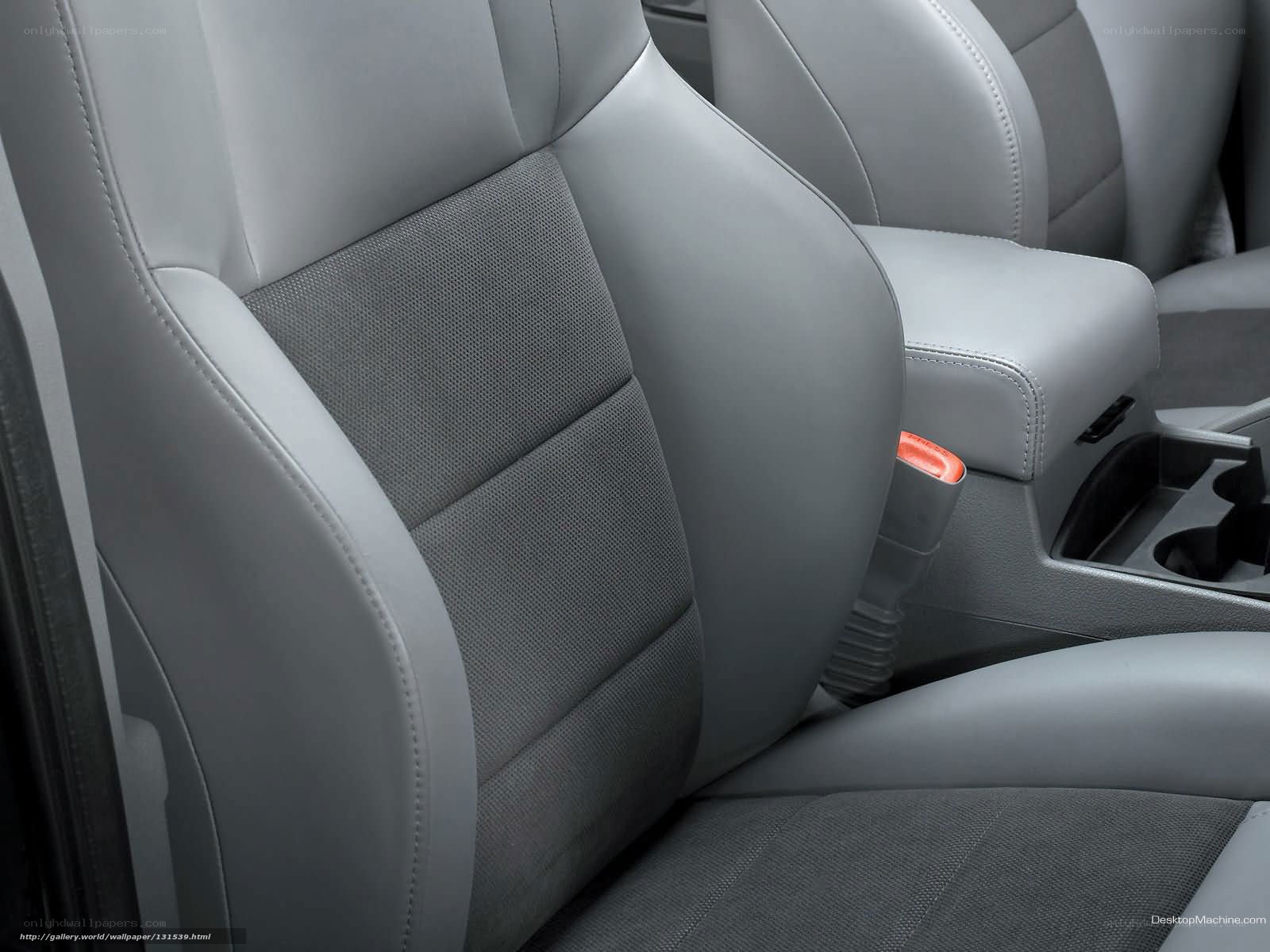 gray car interior seats