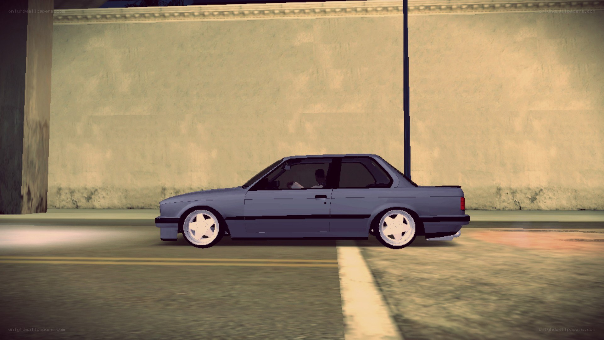 gray car on street