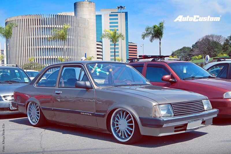Gray Chevette Car