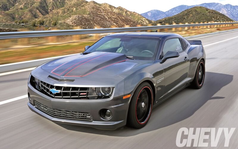 Gray Chevrolet Camaro — Dynamic