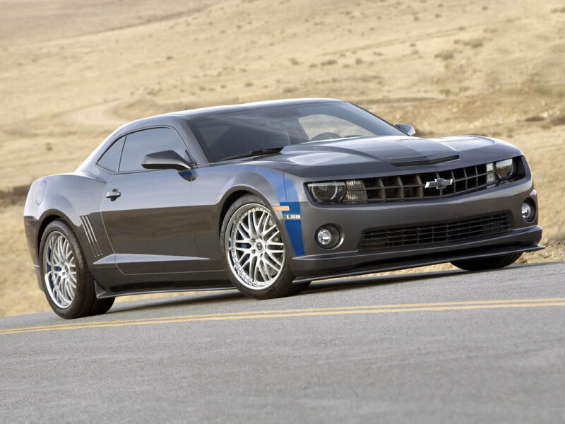 Gray Chevrolet Camaro