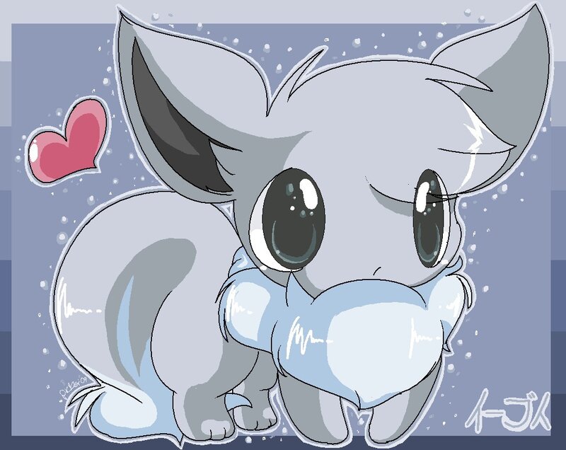 Gray Chibi Fox