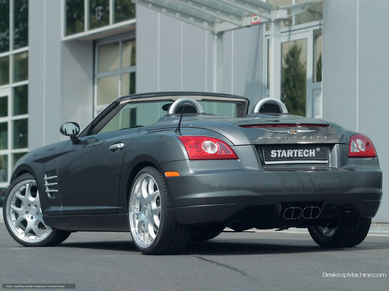 gray chrysler crossfire convertible