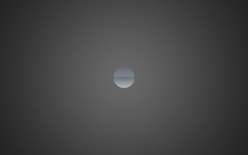 Gray Circle on Dark Background