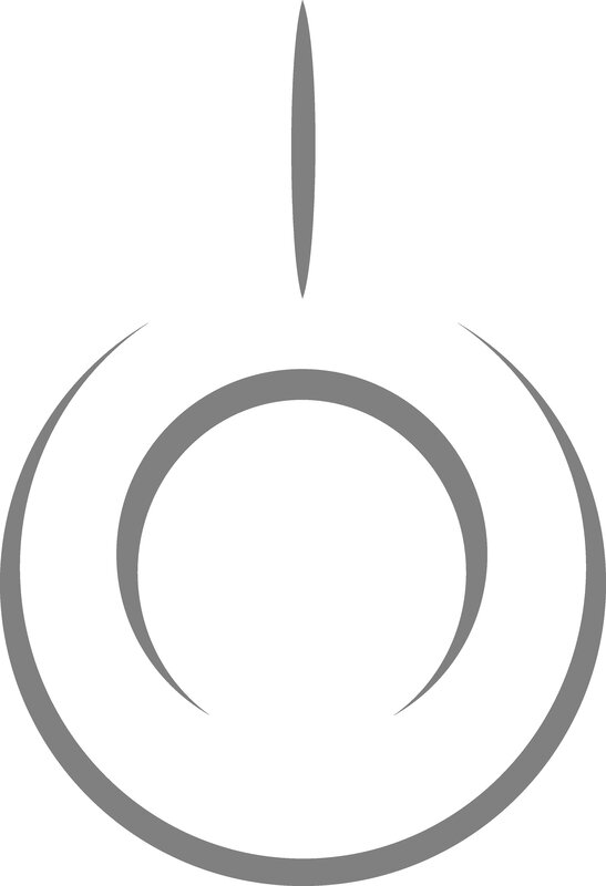Gray Circular Symbol