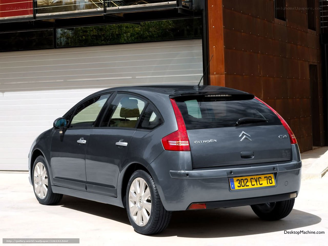 Gray Citroen C4 Hatchback