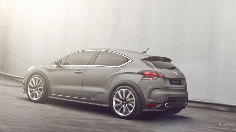 Gray Citroen Ds4 Car