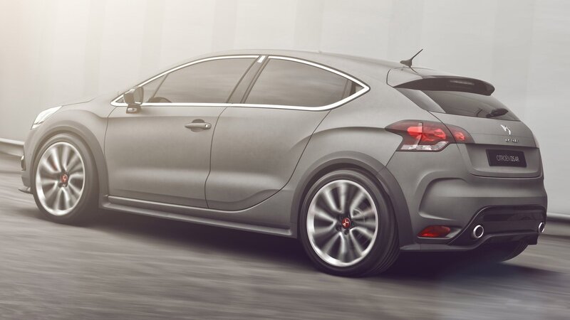Gray Citroen Ds4r Car