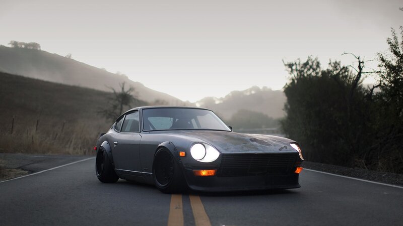 Gray Classic Car on Road