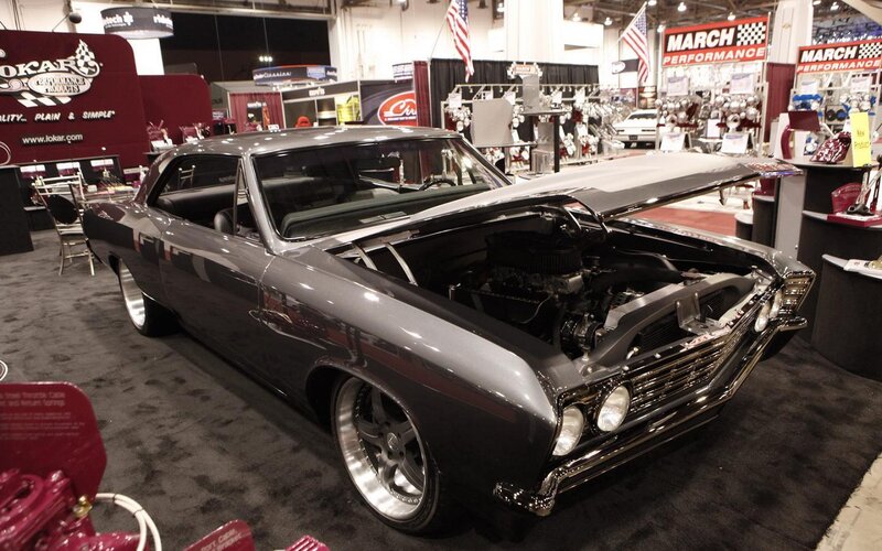 Gray Classic Car — Showroom