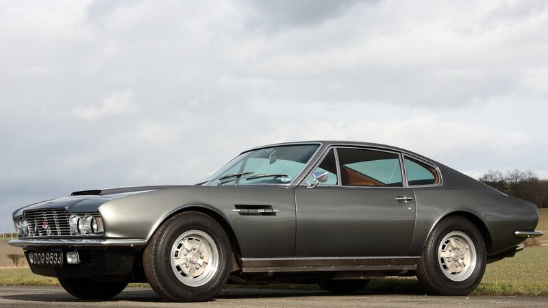 Gray Classic Coupe Car — Calm