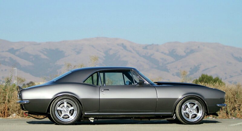 Gray Classic Muscle Car
