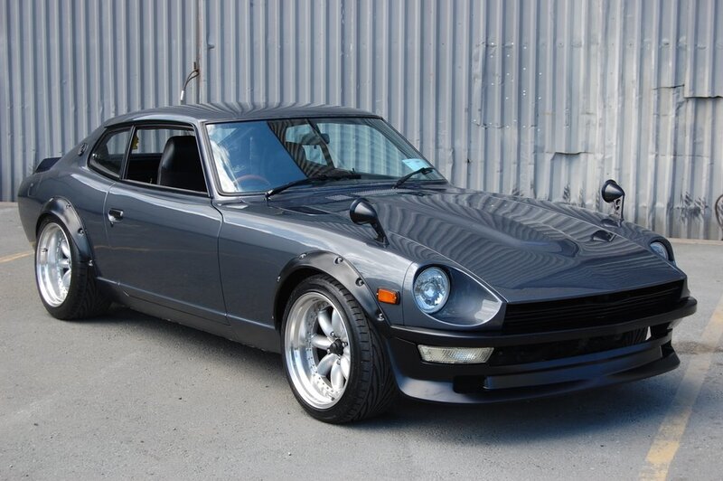 gray classic sports car