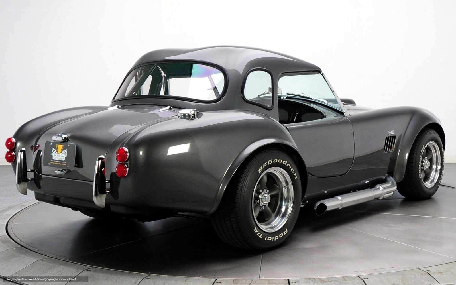 gray classic sports car