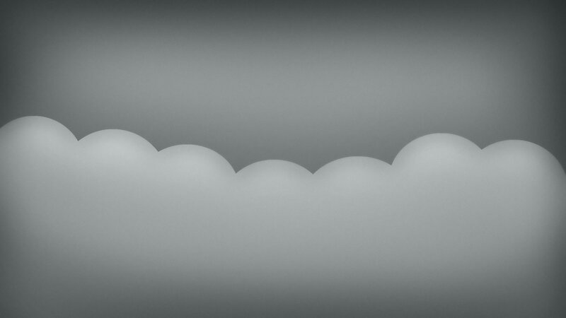 gray cloud formation