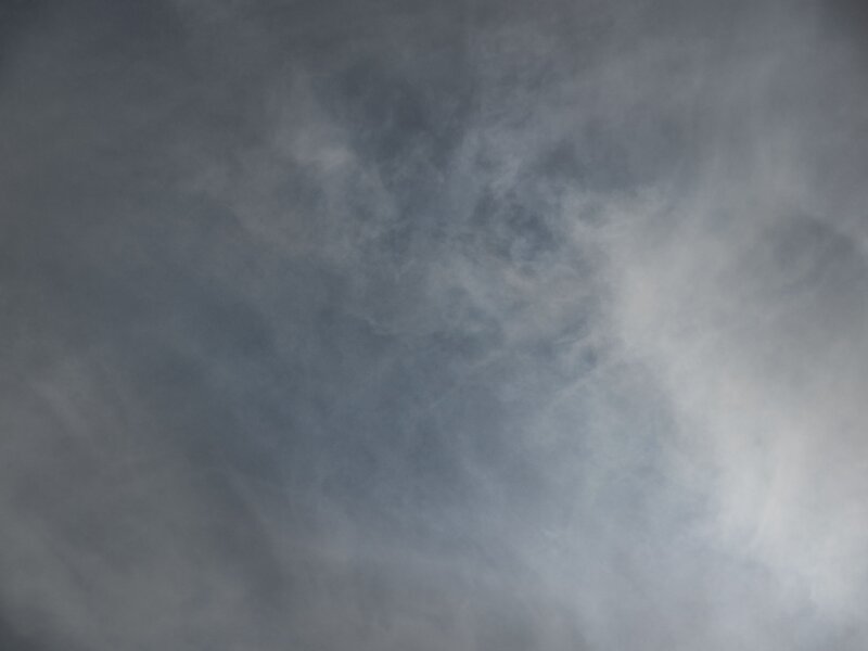 gray clouds in the sky