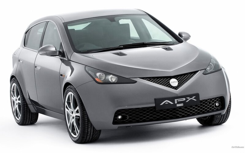 Gray Compact Car — Neutral