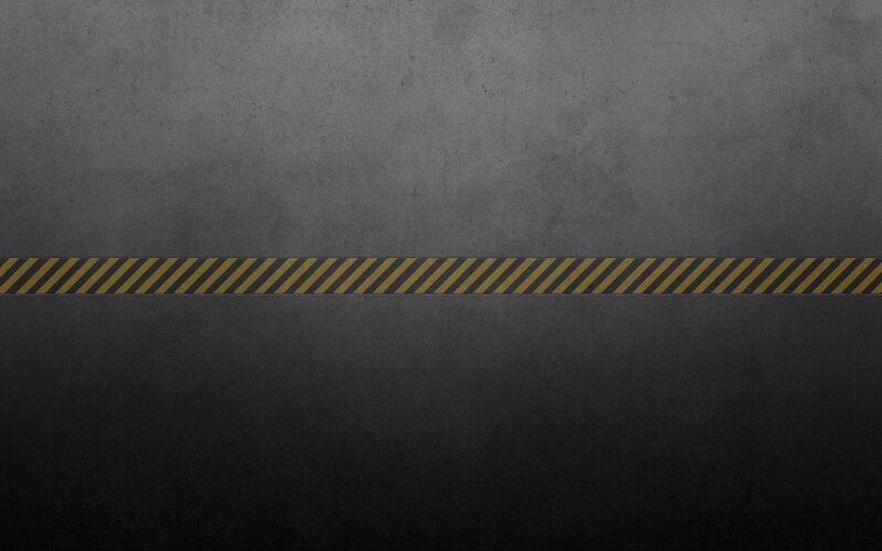 gray concrete with caution stripe