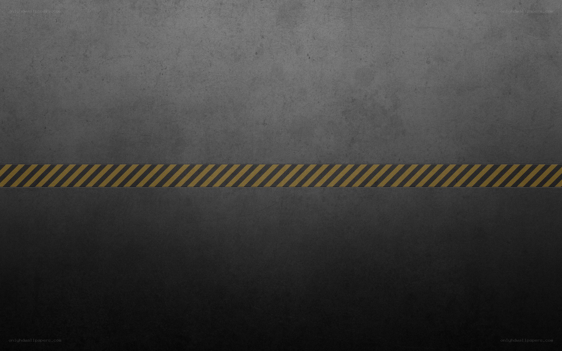 gray concrete with caution stripe