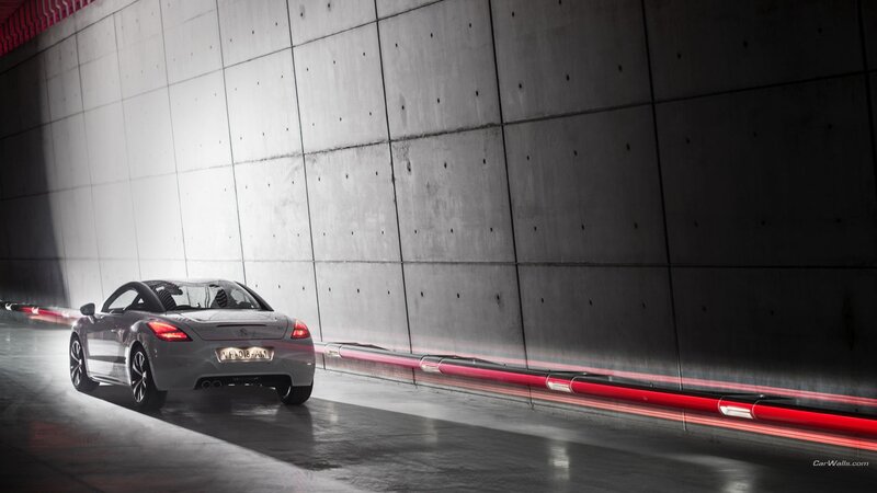 Gray Convertible Car — Dramatic, Photograph