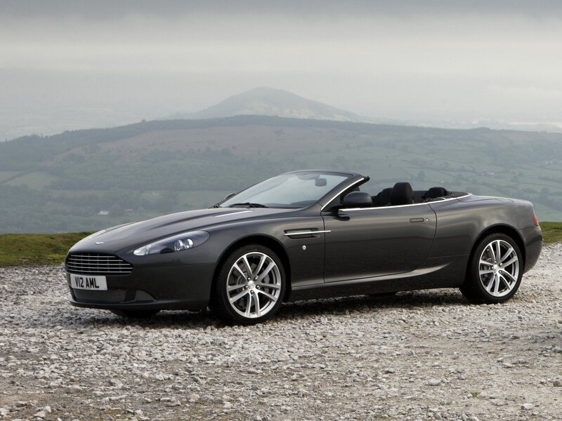 Gray Convertible Car — Serene, Morning
